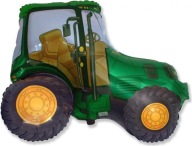 Fóliový BALÓNOVÝ TRAKTOR Traktor Green Farmer Farmer Birthday Party 75x94cm