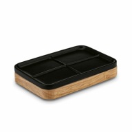 BLACK SOAP DISH nádoba na drevené mydlo