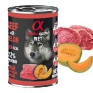ALPHA SPIRIT Mokré krmivo pre psov HOVÄDZIE 400g