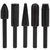 SHANK BILLS 5 kusov FRÉZA NA PILNÍK DREVA A KOV 6mm