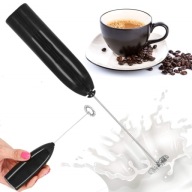 SPeňovač mlieka, ručná metla na kávu, mini mixér
