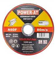 POWER-AT inoxový rezací kotúč na kov 125 x 1,0