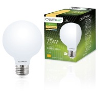 LED žiarovka E27 G95 8W 75W Globe Milky LUMILED