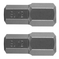 HEX hrot 12 x 30 mm, S2 x 2 ks.