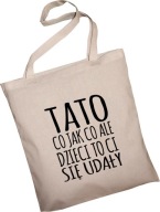 EKOTAŠKA NÁKUPY DARČEK KU DŇU OTCOV PRE PÁTA T17