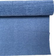 Taliansky krepový papier 615 Atlantic blue