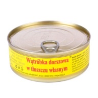 Treska pečeň vo vlastnom tuku v konzerve 240g