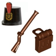 Pirate Set Brokovnice Čiapka Batoh 2524 2561 2545 Emblém 2545pb01