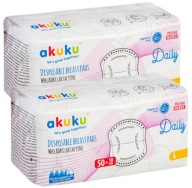ABSORPČNÉ LAKTAČNÉ VLOŽKY AKUKU DENNÉ 2 BALENIE 120 KS
