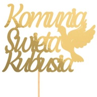 Dekorácia na tortu na sväté prijímanie s menom
