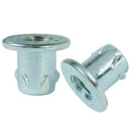 Zásuvka 10x M10 x 15 mm, tepaná nábytková vložka do dreva, nábytkové nožičky