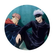 Anime odznak Jujutsu Kaisen 58mm