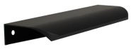 Okrajová nábytková úchytka MAT BLACK LOFT 18cm, elegantná kuchyňa UA02
