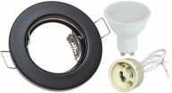SET držiak halogénovej žiarovky + GU10 LED 5W