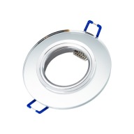HALOGÉNOVÁ LED GU10 LAMPA, KRUHÁ, KRYŠTÁLOVÉ zrkadlo