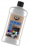 E9W15 K2 COLOR MAX Farbiaci vosk 500ml strieborný