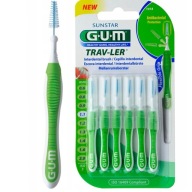 SUNSTAR GUM TRAV-LER MEDZIZUBNÉ KEFKY 1,1 MM TAPERED 6 KS