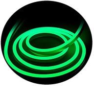 NEON Mono 12V LED pásik na meter 5/12mm ZELENÝ