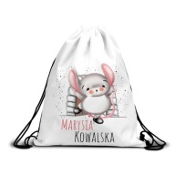 Taška na batoh do škôlky na topánky Meno MOUSE