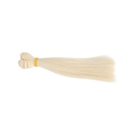 1ks vláskov pre bábiku 15cm svetlá blond viskóza