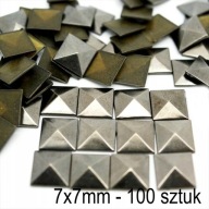 Pyramídy Thermojet Jets Grafit 7mm 100 ks