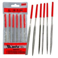 Diamantové ihlové pilníky MTX 6 kusov 158349
