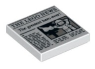 LEGO 3068bpb1105 2x2 KAŠTIČKOVÉ NOVINY NOVÉ (1g)