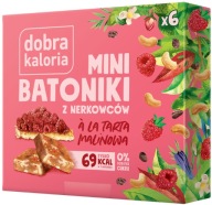 Dobra Caloria Mini TYČINKY MALINOVÝ TART 102 g