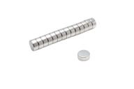 Cylindrický neodymový magnet MW 9x4 N38 10 kusov