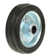 KOLIESKO NA VOZÍK 75 mm GUMOVÉ KOLIESKO PLNOKOVOVÝ OTVOR 12 mm
