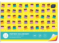 Farebný papierový výrez Interdruk A4 10 listov