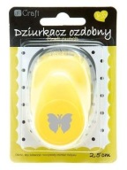 DEKORATÍVNY DIEROVAČ 2,5CM MOTÝĽ