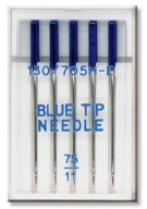 Vyšívacie ihly Janome Blue Tip Organ 75