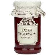 JAHODOVÝ DŽEM S VANILKOU MENEJ CUKRU, BEZLEPKU