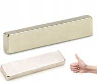 SILNÝ NEODYMIOVÝ MAGNET 40X10X4 MM - N48
