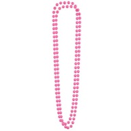 BEADS pink PRL náhrdelník Párty perly šperky