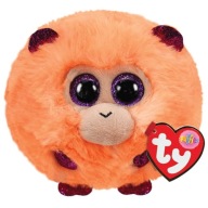 TY PUFFIES COCONUT MONKEY MASCOT 10CM 42514