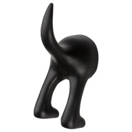 IKEA BASTIS Háčik nástenný vešiak čierny pes