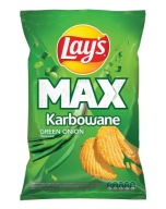 LAY'S LAYS Zemiakové lupienky Zelená cibuľa Zelená cibuľa 120g