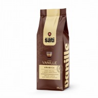 Cafe Sati Káva s vanilkovou príchuťou - vanilková mletá káva 250g