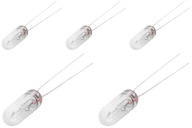 Mikro žiarovka 3x8mm 14V 50mA priehľadná 5 ks.