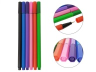 Jemné fixky Fixky do školy, 6 farieb, 0,4 mm Schéma 8132