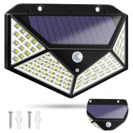 SLNEČNÁ LAMPA SO SNÍMAČOM POHYBU SÚMRAK 100LED
