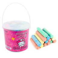 Farebná chodníková krieda na školskú tabuľu, 15 kusov, Kite Hello Kitty