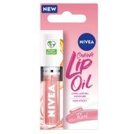NIVEA Ružový ošetrujúci olej na pery