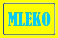 Nie 45 VÝSTRAŽNÁ TABUĽKA NA MLIEKO