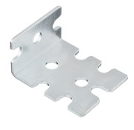4x Držiak na upevnenie nábytku 25 X 50 mm