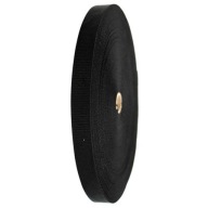 DODÁVAŤ NOSNÝ PÁSEK ČALÚNENIA 25mm - Čierna - 1M