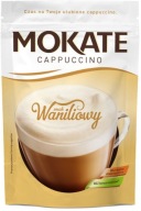 MOKATE CAPPUCCINO s príchuťou VANILKA 110g Vrecúško