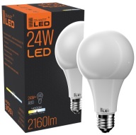 E27 LED žiarovka 24W 2160lm A80 silná, nebliká SZ